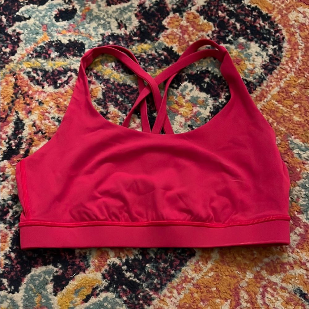 ripe-ing raspberry lululemon energy bra